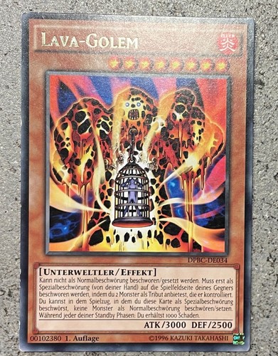 Lava golem - yu-gi-oh!,