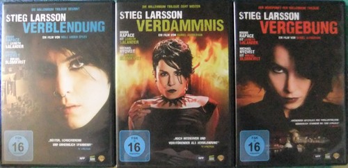 Stieg larsson dvd - x,