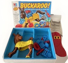 Buckaroo Pferd Stapelspiel von MB Spiele Vintage 1994 komplett & funktionsfähig GC
