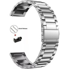 20/22mm Titan Metall Armband