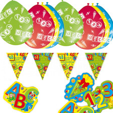 Einschulung 33 tlg Dekoset