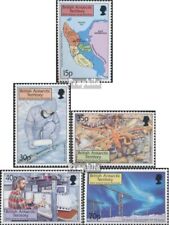 Briefmarken Britische Gebiete Antarktis 1999 Mi 293-297 postfrisch Flaggen und W
