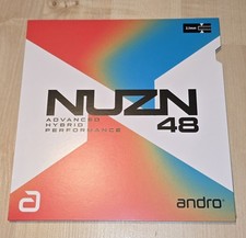 Andro Nuzn 48 Hybrid wie Neu Schwarz 2.1mm No Butterfly Donic Andro