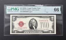 2 US Dolllar USA USD Banknote