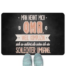 Oma weil Komplizin sich so