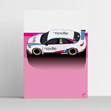 AMD Tuning | Jake Hill - A3 Print/Poster (BTCC)