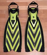 Scubapro Twin Speed,  Geräteflossen, Farbe: Lime, Größe M - L, siehe Fotos