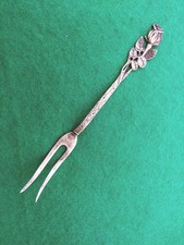 Antike zitronengabel silber - antike, "zitronengabel",