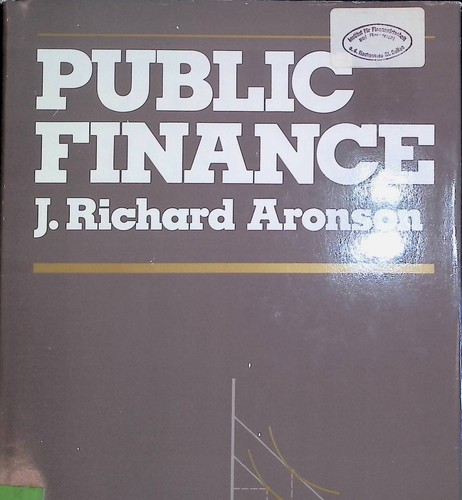 Public finance aronson - finance, j