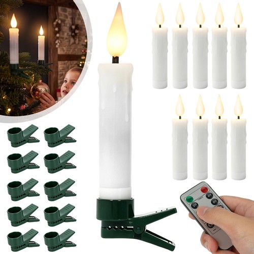 Led christbaumkerzen kabellos - christbaumkerzen,
