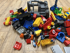 Lego Duplo Konvolut*Fahrzeugteile*Ersatzteile*Straßenplatten*Eisenbahn*Baustelle