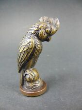 Antiker Petschaft in Form eines Papagei um 1900