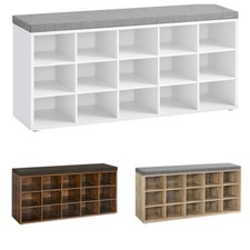 VASAGLE Schuhbank Schuhregal