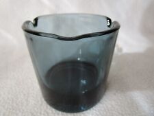 WMF Wagenfeld Kippascher turmalin Glas Aschenbecher Ersatzglas unbeschädigt