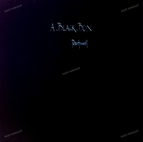 Peter hammill black box lp - box,