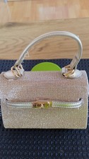 Chice Damenhandtasche goldfarbener  glitzer