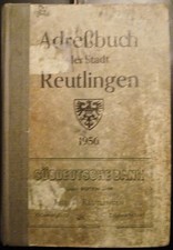 Altes Adreßbuch der Stadt