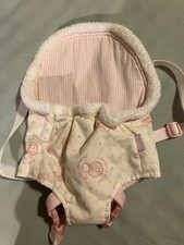 Puppentrage Baby Annabell wie