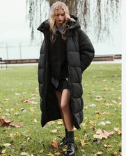 Zara extra long anorak puffer - long,
