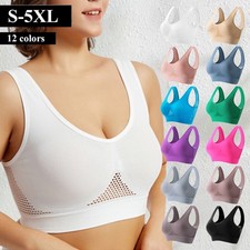 Damen Sport BH Push Up Bustier