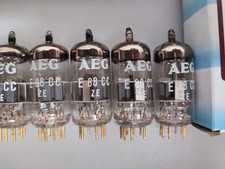 AEG E88CC / 6922 ( ECC88 6DJ8 CCa  )  Röhre Tube Valve für Röhrenverstärker