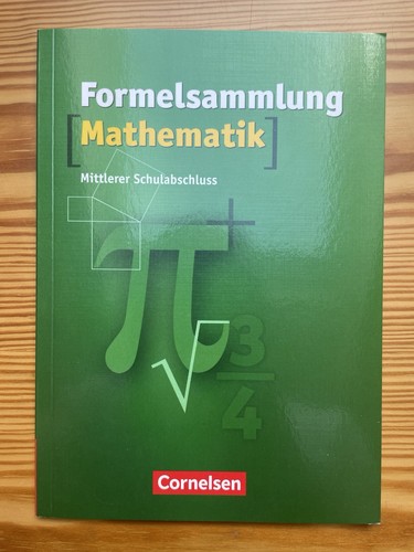 Formelsammlung mathematik - formelsammlung,