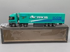 LKW Modell 1:50 Tekno Mercedes Benz Actros 1857 Kofferauflieger ICOM  in OVP