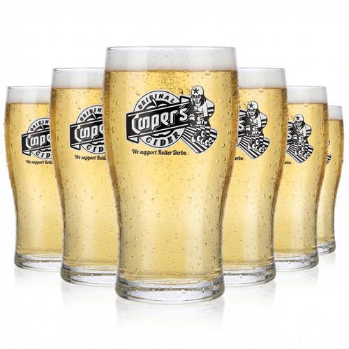 Coopers cider glas - 6x, 0,3l