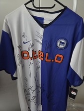 Hertha BSC Trikot 2001/2002 Sammlertrikot❗️mit Etikett+ Autogrammkartensatz 🔥