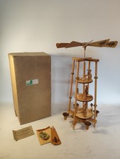 Geno Holz Marienberg Pyramide Christ Geburt Krippe Schäfer Hirte 3-stöckig OVP