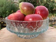 Schwere Vintage Glas Kristall