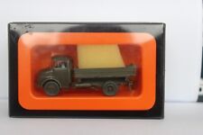 Mercedes Benz LK 911 B  Dreiseitenkipper Bundeswehr   Militär Preiser 1:87 37010