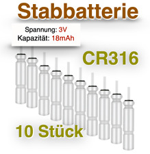 Stabbatterie CR316 für