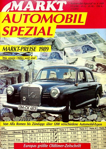 Marktpreise oldtimer markt - marktpreise,