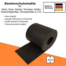 9,80€/m²  3mm Bautenschutzmatte Gummigraulatmatte  Antirutschmatte