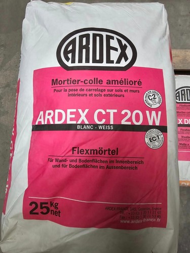 Ardex ct20 weiss - weiss, flexmörtel