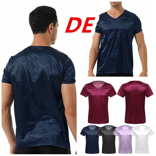 Herren nachthemd satin - nachthemd,