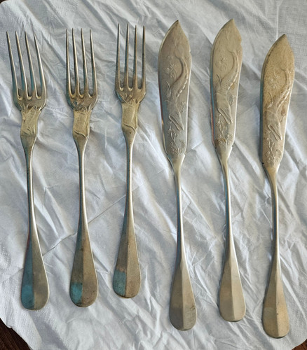 Wilkens altes fischbesteck - wilkens,