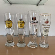 4x Brauerei Weißbier Glas 0,5