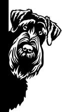 RIESENSCHNAUZER Aufkleber -