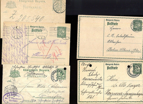 Ganzsachen altdeutschland - 5,