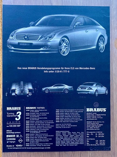 2004 brabus cls w219 mercedes - brabus,