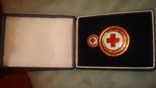 DDR DRK Rotes Kreuz Brosche