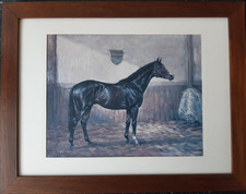 Lithografie pferdebild - lithografie,
