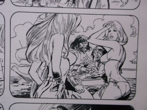 Comic originalzeichnung manos - comic,
