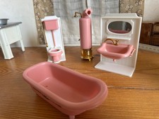 (RB)5025-5534, Bad aus Plastik, Puppenhaus Möbel, Spielzeug, Deko