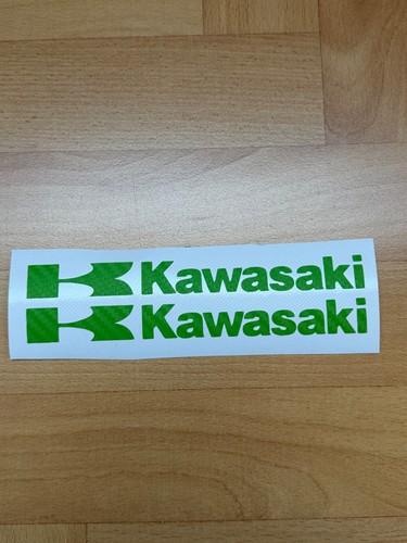 Kawasaki logo aufkleber - x,