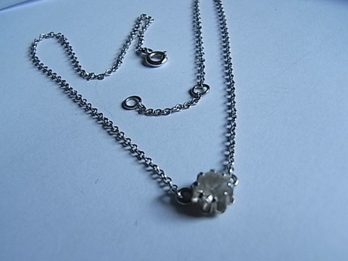 Antik collier halskette 835 - antik,