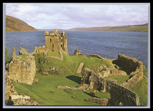 Ansichtskarte urquhart castle - ansichtskarte,