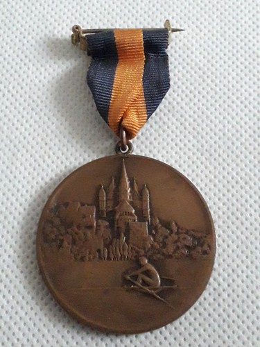 Antike medaille bronze - medaille-,